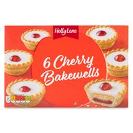 Cherry Bakewells 250g 6 Pack Holly Lane